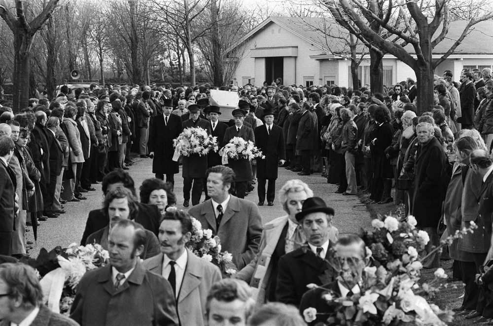 Begrafenis Bas Hartmann